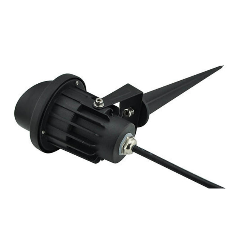 6W LED Black Adjustable Garden Spike Light IP65