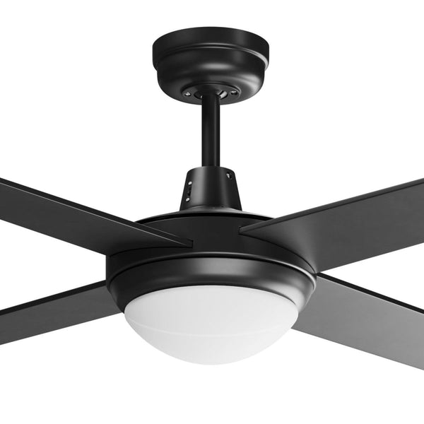 52" Calibo Ascot AC Ceiling Fan with Light and Wall Controller