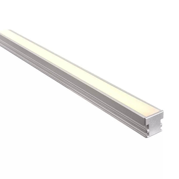 Surface Mounted/Recessed Foot Trafficable Square Aluminium Profile IP20