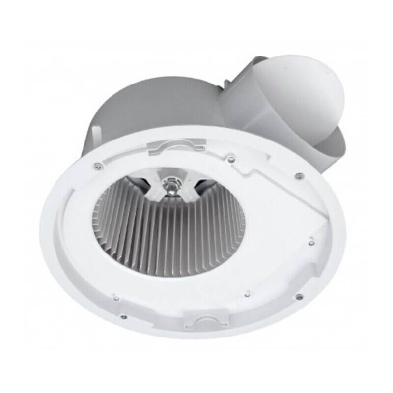 Side Duct Round Ventair Exhaust Fan IPX44